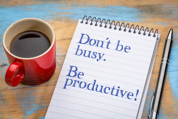 productivity tips to work smarter